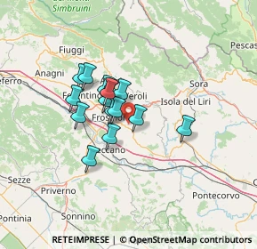 Mappa 03020 Torrice FR, Italia (9.87933)