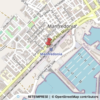 Mappa 71043 Manfredonia FG, Italia, 71043 Manfredonia, Foggia (Puglia)