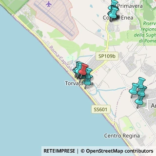 Mappa Via Odessa, 00071 Torvaianica RM, Italia (2.0175)