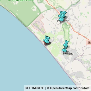 Mappa Via Odessa, 00071 Torvaianica RM, Italia (3.42667)