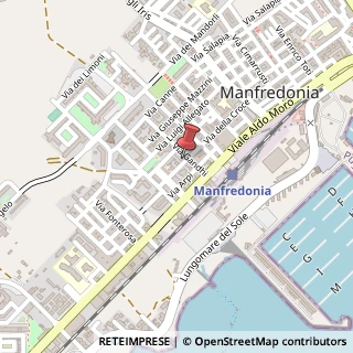 Mappa Via della Croce, 68/68A, 71043 Manfredonia, Foggia (Puglia)