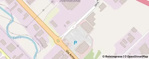 Mappa Frosinone