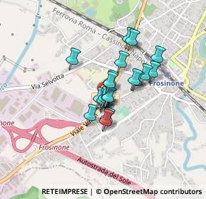 Mappa Viale Volsci 172 Già, 03100 Frosinone FR, Italia (0.2845)