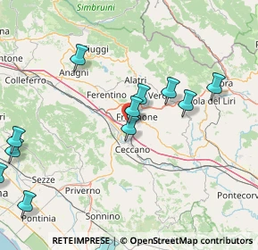 Mappa Viale Volsci 172 Già, 03100 Frosinone FR, Italia (23.08571)
