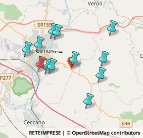 Mappa Via Casilina Sud, 03020 Torrice FR, Italia (3.79417)