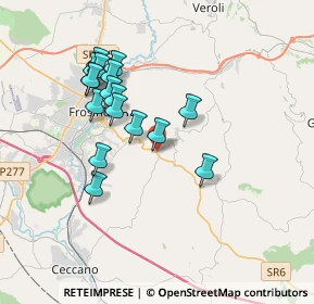 Mappa Via Casilina Sud, 03020 Torrice FR, Italia (3.55176)
