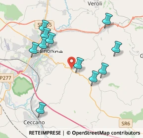 Mappa Via Casilina Sud, 03020 Torrice FR, Italia (4.31091)