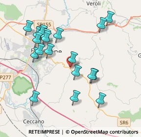 Mappa Via Casilina Sud, 03020 Torrice FR, Italia (4.255)