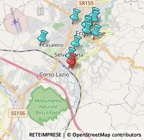 Mappa Viale Giuseppe Verdi, 03100 Frosinone FR, Italia (1.89273)