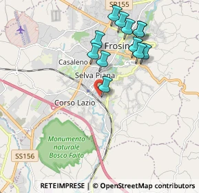 Mappa Viale Giuseppe Verdi, 03100 Frosinone FR, Italia (2.0025)