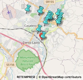 Mappa Viale Giuseppe Verdi, 03100 Frosinone FR, Italia (1.98933)