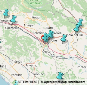 Mappa Dei Frati, 03100 Frosinone FR, Italia (21.73538)