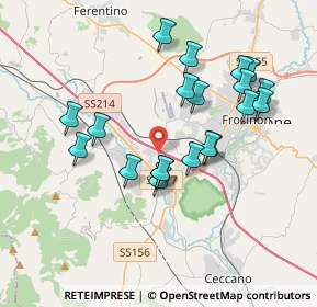 Mappa Dei Frati, 03100 Frosinone FR, Italia (3.713)