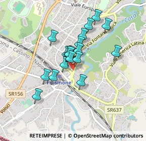 Mappa Via Giacomo Puccini, 03100 Frosinone FR, Italia (0.339)