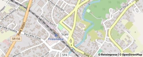 Mappa Frosinone
