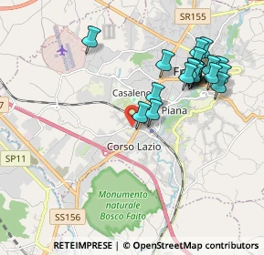 Mappa Via Madonna delle Rose, 03100 Frosinone FR, Italia (2.1335)