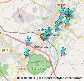 Mappa Via Madonna delle Rose, 03100 Frosinone FR, Italia (2.07769)