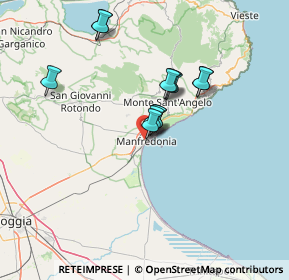 Mappa Parco degli Aranci, 71040 Manfredonia FG, Italia (11.69917)