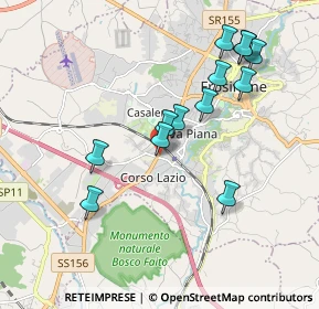 Mappa Via chiappini, 03100 Frosinone FR, Italia (1.97077)