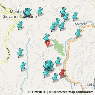 Mappa SP 100, 03025 Monte San Giovanni Campano FR, Italia (1.41034)