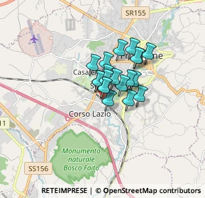 Mappa Via Pergolesi, 03100 Frosinone FR, Italia (0.9555)