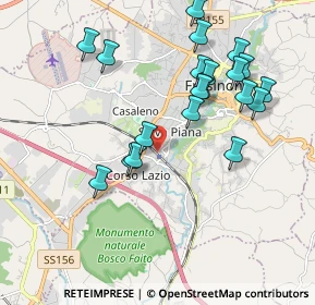 Mappa Via Pergolesi, 03100 Frosinone FR, Italia (2.1035)