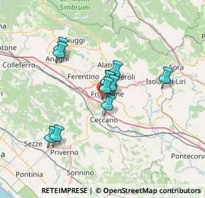 Mappa Via Pergolesi, 03100 Frosinone FR, Italia (10.27333)