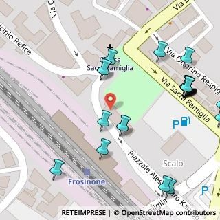 Mappa Piazza Kambo, 03100 Frosinone FR, Italia (0.07917)
