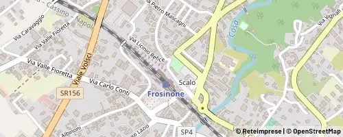 Mappa Frosinone