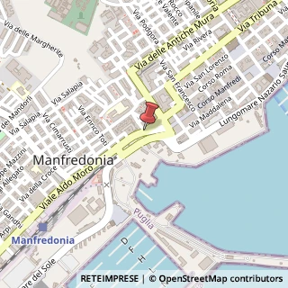 Mappa 71043 Manfredonia FG, Italia, 71043 Manfredonia, Foggia (Puglia)