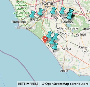 Mappa 00071 Torvaianica RM, Italia (18.51067)
