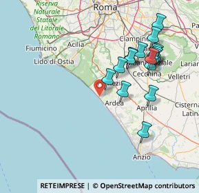 Mappa 00071 Torvaianica RM, Italia (16.43938)