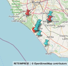 Mappa 00071 Torvaianica RM, Italia (10.22455)