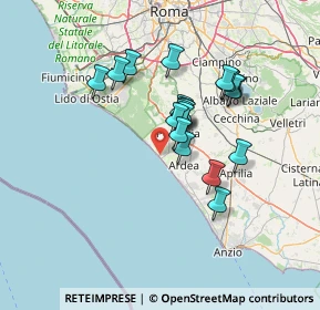 Mappa 00071 Torvaianica RM, Italia (11.847)