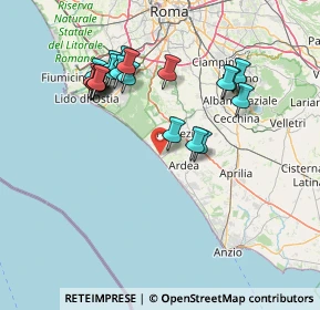 Mappa 00071 Torvaianica RM, Italia (15.505)