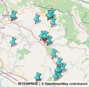 Mappa Via San Marciano, 03042 Atina FR, Italia (9.344)