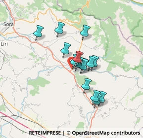 Mappa Via San Marciano, 03042 Atina FR, Italia (5.46733)