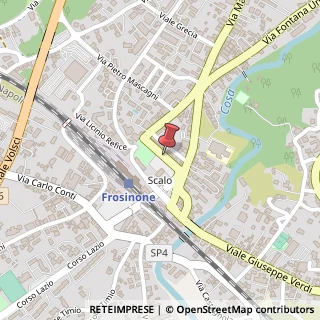 Mappa Via Vona Armando, 20, 03100 Frosinone, Frosinone (Lazio)