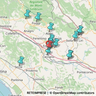 Mappa Via Ottorino Respighi, 03100 Frosinone FR, Italia (14.14)