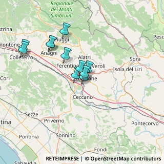 Mappa Via Ottorino Respighi, 03100 Frosinone FR, Italia (12.92636)