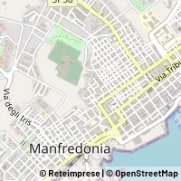 地図 Manfredonia