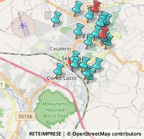 Mappa Piazza Alessandro Kambo, 03100 Frosinone FR, Italia (1.8735)