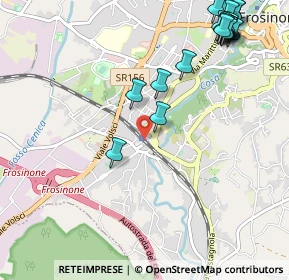 Mappa Piazza Alessandro Kambo, 03100 Frosinone FR, Italia (1.49)