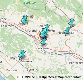 Mappa Piazza Alessandro Kambo, 03100 Frosinone FR, Italia (11.41385)