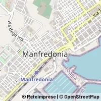 地図 Manfredonia