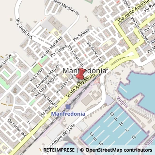 Mappa Viale Aldo Moro, 44-45, 71043 Manfredonia, Foggia (Puglia)