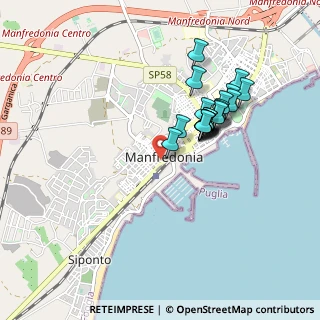 Mappa Via Piero Gobetti, 71043 Manfredonia FG, Italia (0.8155)