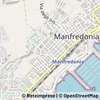 地図 Manfredonia