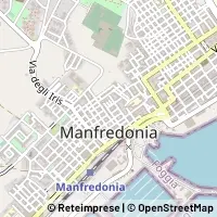 Mapa Manfredonia