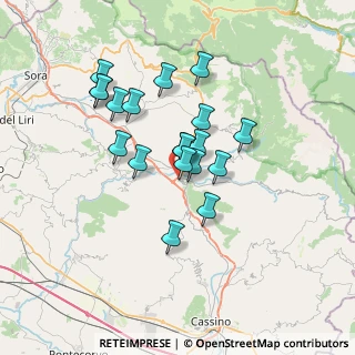 Mappa Via Forca d'Acero, 03042 Atina FR, Italia (6.00474)